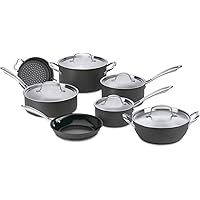 Cuisinart GG-12 GreenGourmet Hard-Anodized Nonstick 12-Piece Cookware Set