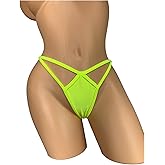 Exotic Dancewear G -String Thong V -Thong Micro Mini Bikini Bottom Tanga Woman Thong