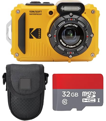 Amazon.com : KODAK PIXPRO WPZ2 Waterproof Digital Camera Bundle