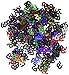 Fanci-Fetti 65 Silhouettes (multi-color) Party Accessory (1 count) (.5 Oz/Pkg)