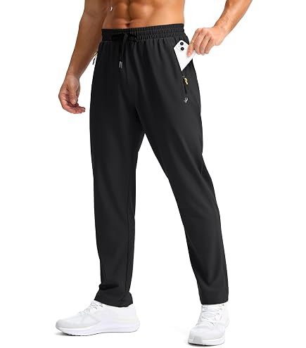 Amazon.com: GAXIDES Mens Workout Athletic Travel Pants with