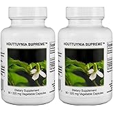 Supreme Nutrition Houttuynia Supreme, 90 Pure Herb Vegetarian Capsules (Pack of 2)