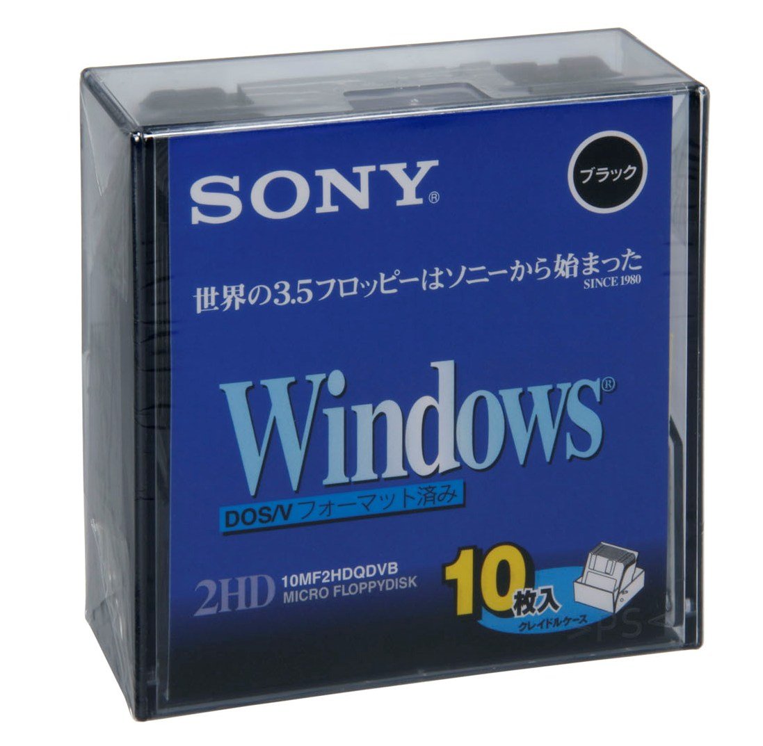 Sony 2HD フロッピーディスク ブラックの商品画像