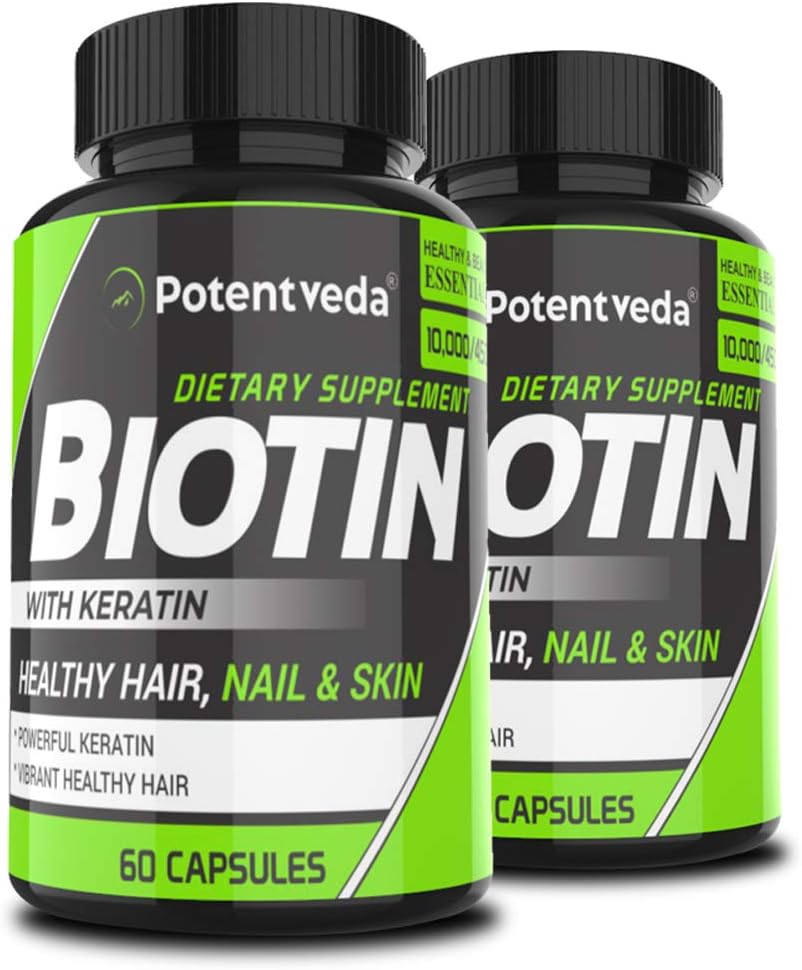 VedaneQ L Glutathione Tablets with Vitamin C &E Biotin, Grape Seed and Alpha Lipoic Acid Supplement for Men & Women 60 Tablets (Pack of 2)