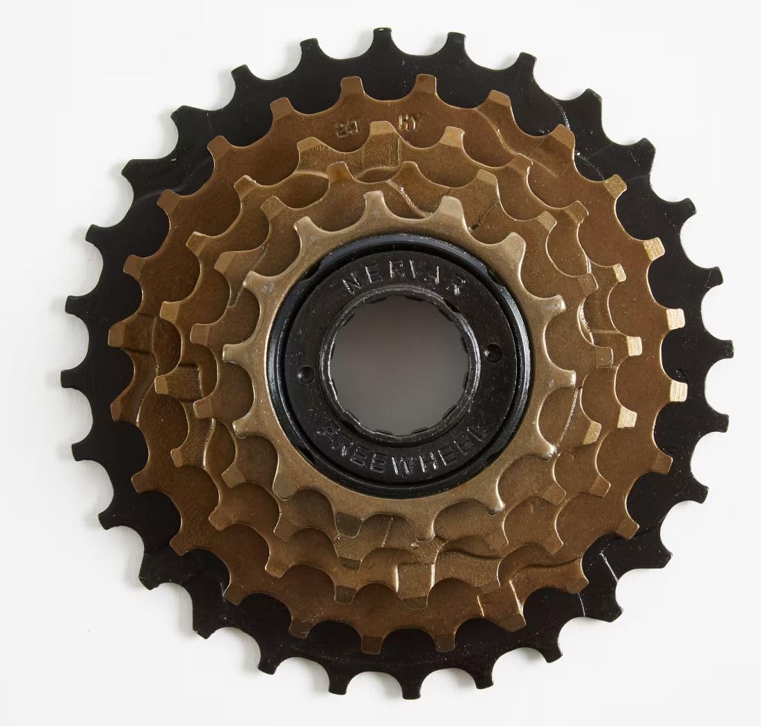 5 Speed Brown Nickel Freewheel 14-28T