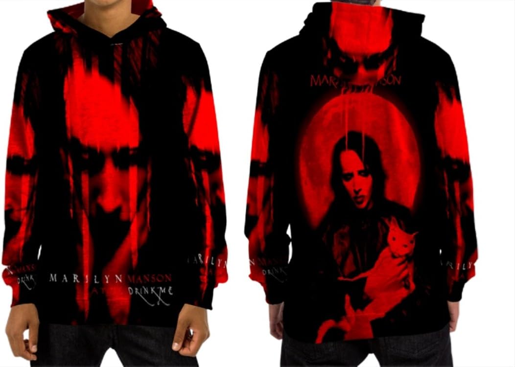 MARILYN MANSON EAT ME DRINK ME Custom Fullprint Sublimation Tshirt