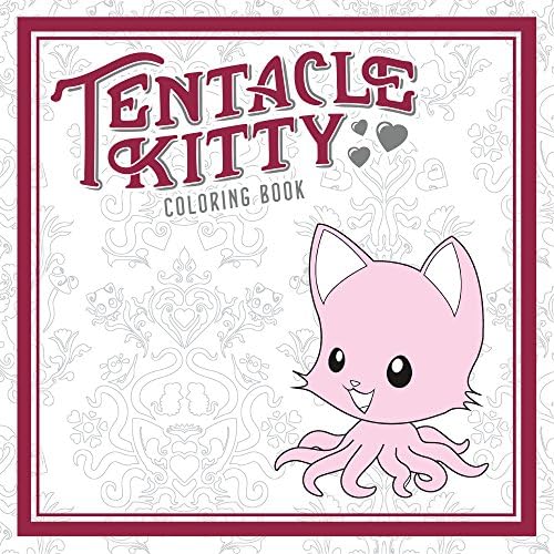 Tentacle Kitty Coloring Book: Rumble at Lake Gumbo