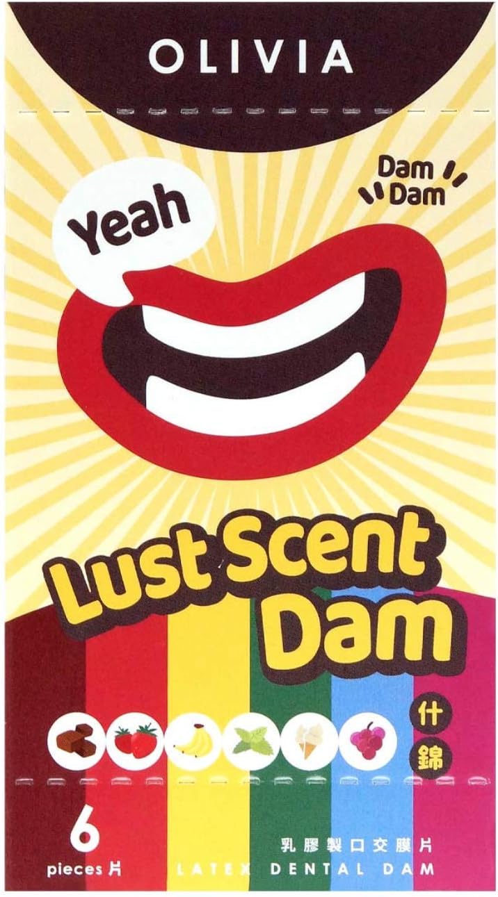 Olivia Lust Scent 6's Pack Latex Dental Dam - Image 3