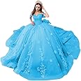 Mauuwy Sweetheart Ball Gown Quinceanera Dresses Bead Appliques Flower Long Prom Dress Party Gowns Vestidos De 15 Anos YMX173
