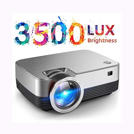 Ai LIFE Mini proyector 4000 Lux 1080P Compatible y proyector de ...