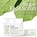Face Sugar Scrub - Facial and Body Exfoliator for Cellulite - Skin Brightening & Hydrating - Pore Care, Acne, Sebum Control - Facial Scrub with Andiroba Oil - Forest Heal (125 ml / 4.4 fl.oz)…