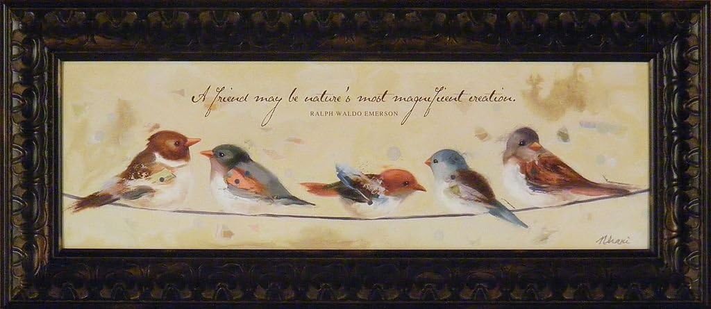 Which Is The Best Home Cabin Decor Framed Bird Art