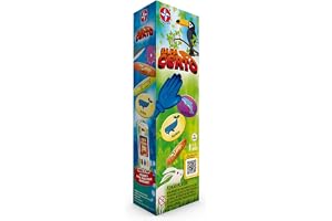 Estrela, Jogo Tapa Certo | Para 5 Anos ou Mais, Inclui Mãozinhas, Cartas Redondas, Tema de Animais, Jogo em Família