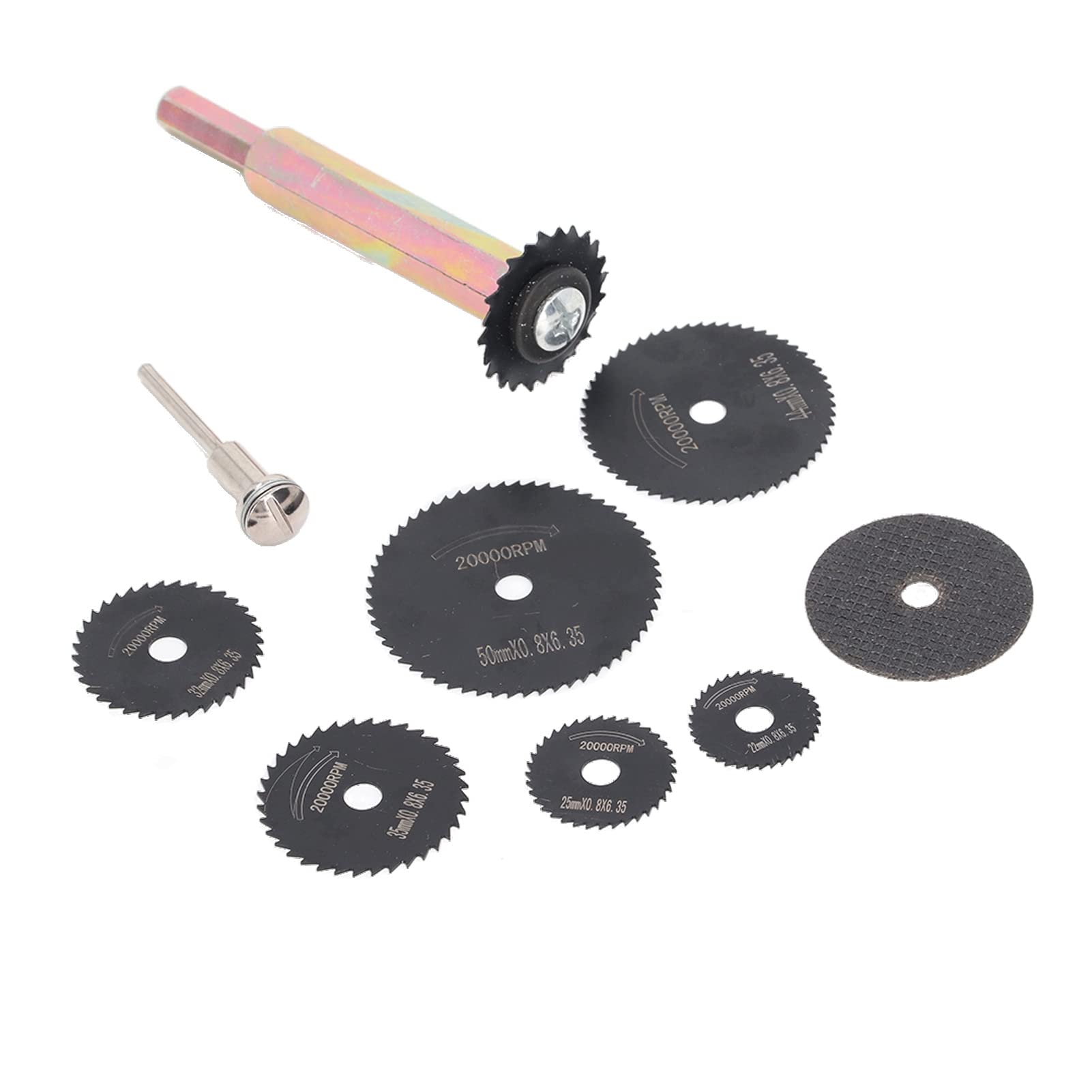 Plastic Pipe Cutter ,PVC Pipe Cutter Internal Plastic Pipe Cutter with Grinding Wheel PVC Plumbing Inside Cutter Saw Blades Set with 6 Pcs Saw Blades for PlasticPVC