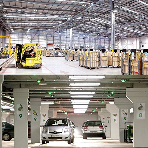 T8 T10 T12 LED Light Tube, 8ft, R17d Rotatable Base (Replacement for F96T12/CW/HO), 8 Foot LED Shop Light Fixture, 6000K, 45W, 4800LM Frosted Cover, Dual-Ended Power, 20-Pack - Thumbnail 6