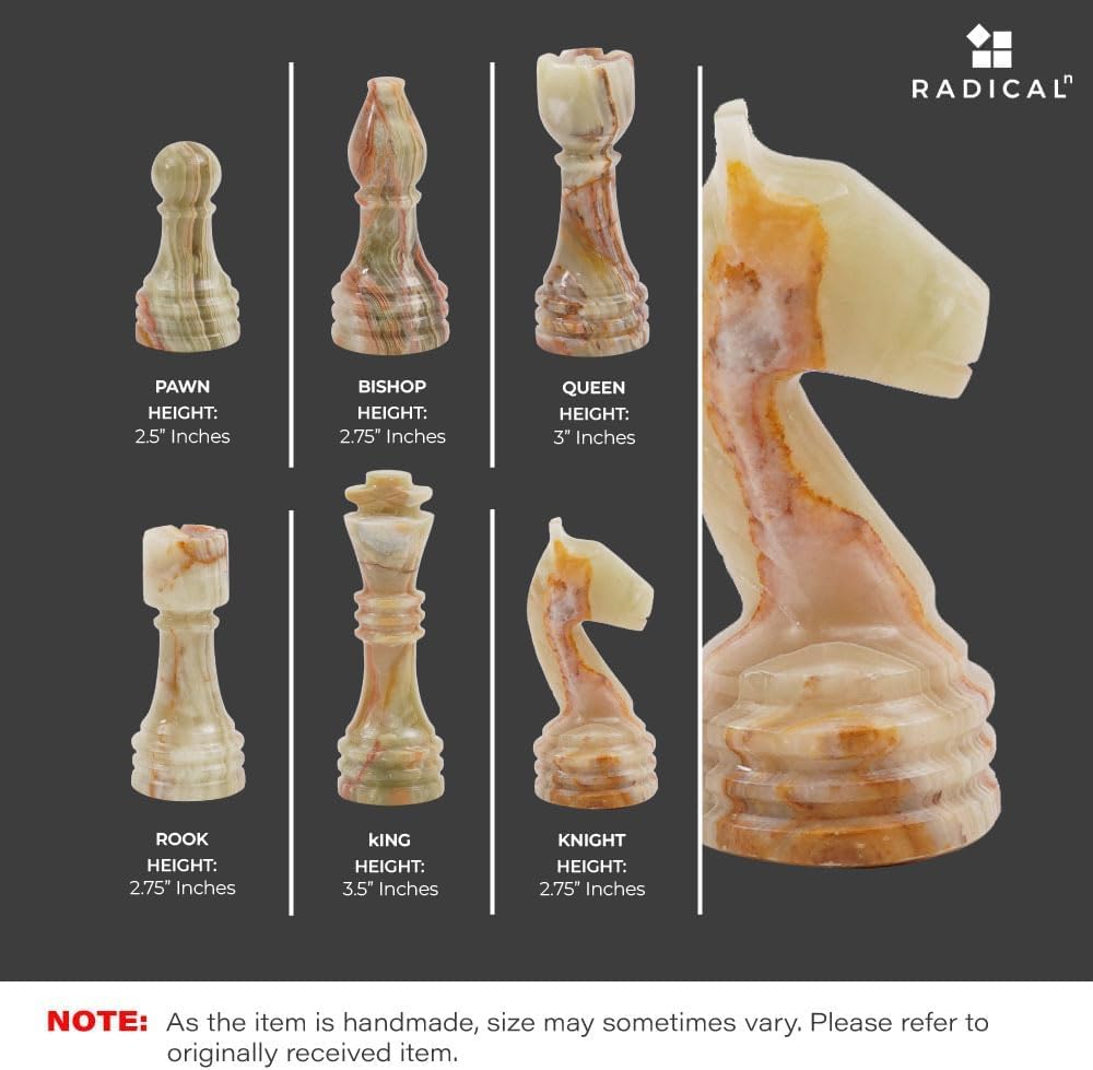 Radicaln Marble Chess Set 15