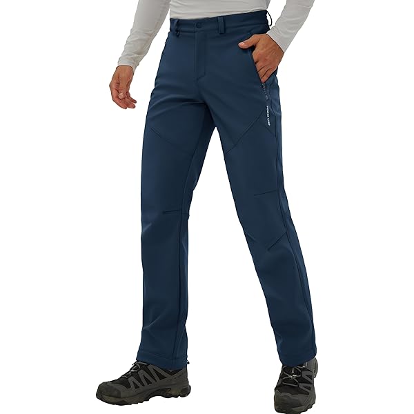 Pantalones Trekking Hombre DAFENP Impermeables Pantalones De