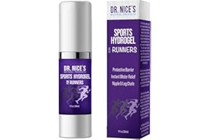 Dr. Nice's Sports Hydrogel - For Runners | Soothes Blister & Chafe |All-natural | Designed for Runners and Athletes | Hydrogel for a Comfortable Running Experience (30ml)