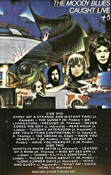 Moody Blues Caught Live Plus Five Amazon Com Music