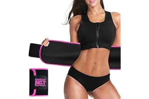 AMZBOSS Waist Trainer for Women Lower Belly Fat, Waist Sweat Band for Women, Belly Band Sweat Belt, Stomach Wrap, Body Shaper