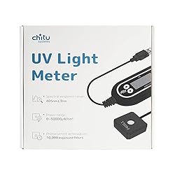 Chitu Systems Digital UV Light Meter Tool for 405nm