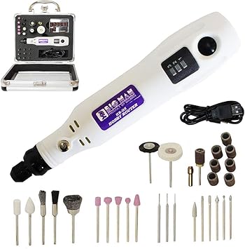 Amazon Bigman ビッグマン 軽量で扱いやすいコードレス 充電式ミニルーター ビット31点セット Hr Dx アルミケース入り ホビー ルーター Diy ホビー ネイルマシン リチウムイオン充電池 ミニルーター