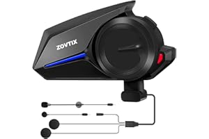 Motorcycle Helmet Headset 2 Riders 500M Helmet Communication System S2 Motorcycle Intercom Headset with DSP & CVC Noise Cance