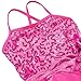 TFJH E Girls' Glitter Ballet Dresses Sleeveless Dancing Leotard Tutus HotPink XL