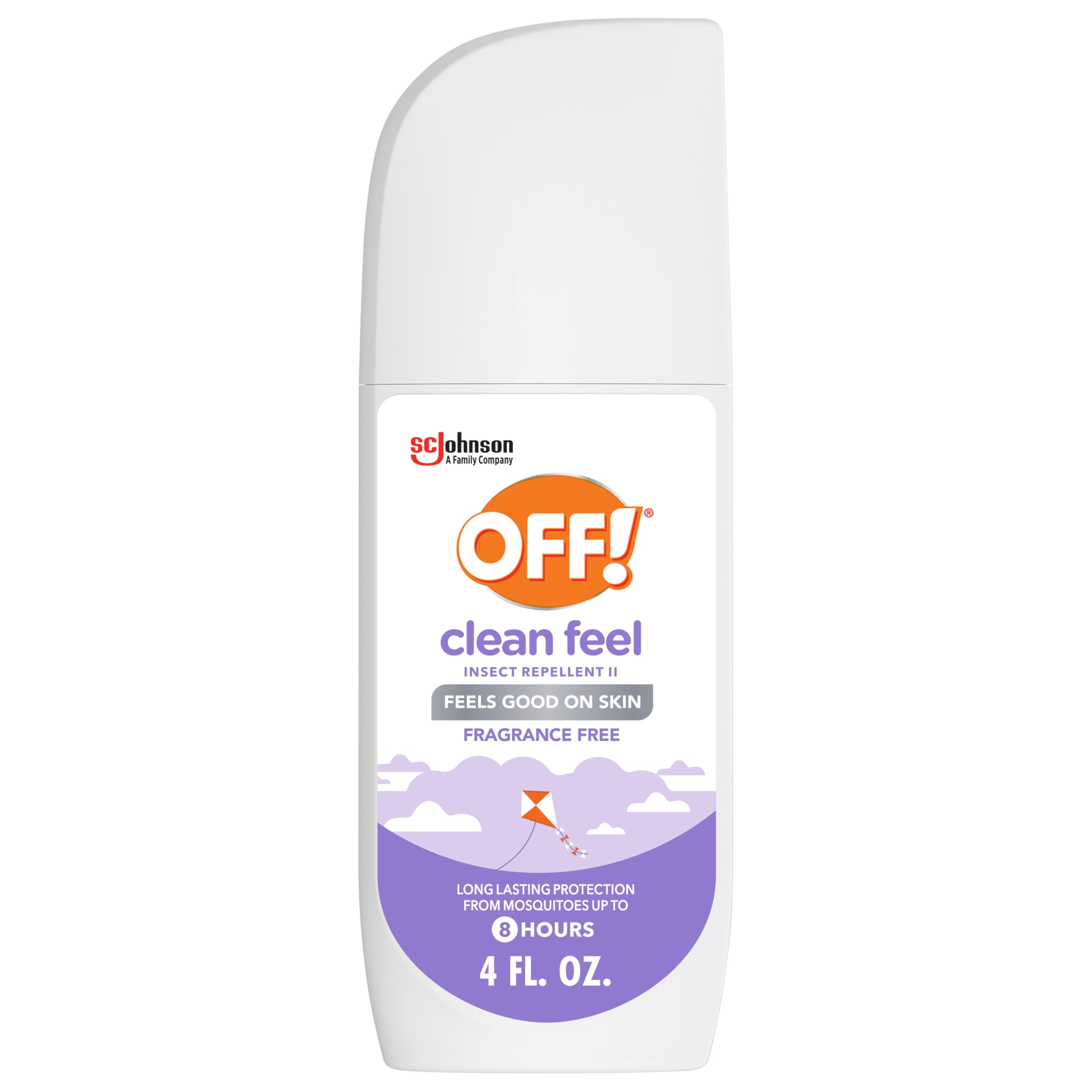 OFF! Clean Feel Insect Repellent Spritz with 20% Picaridin, Bug Spray with Long Lasting Protection from Mosquitoes and Ticks, Feels Good on Skin, 4 oz