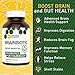 NATURAL STACKS MoodBiotic Probiotics for Women & Men - Probiotic Lactobacilli Supplement w/ 6 Billion CFU for Better Mood, Stress Management, Improved Cognition & Gut Health (30ct) - w/Cerebiome