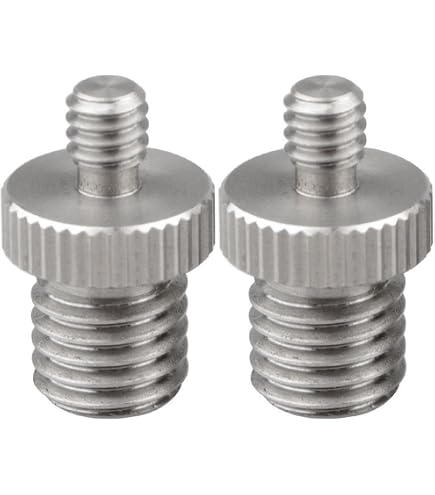 Adaptateurs Vis M8 Mâle Vers 1/4"-20 - CAMVATE - Acier Inox