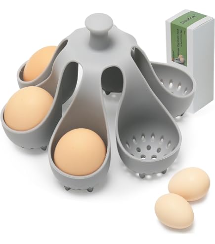 Lot de 4 minuteurs à œufs à changement de couleur, réutilisables, indicateur d'ébullition de la chaleur, accessoires de cuisine, artefact de cuisine pour œufs à la coque doux, moyens et durs pour