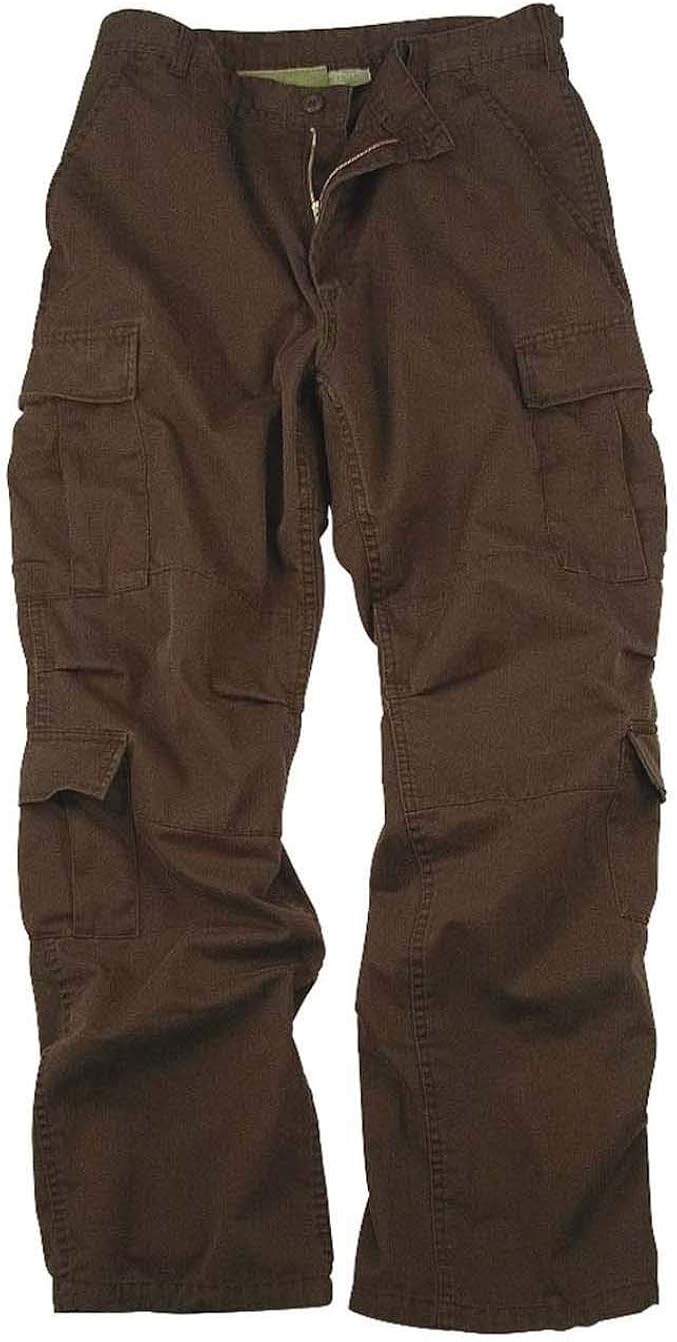 Rothco Vintage Camo Paratrooper Fatigue Pants | Cargo Pants: Clothing