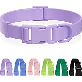 Kidding Pets Waterproof Rubber Dog Collar, Odor-Resistant and Easy to Clean, Ideal for Daily Walks, Rainy Days, Swimming and Hiking, Fits Small Medium and Large Dogs