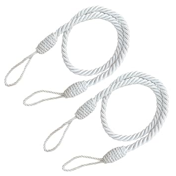 Amazon De D Dolity 2tlg Raffhalter Seilhalter Gardinen Vorhang