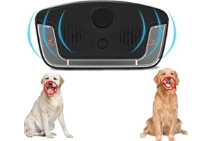 HONGXIAN Barking Control Devices, Ultrasonic Anti Barking Devices with 3 Modes, Ultrasonic Dog Deterrent, Bark Control Devices, Dog Barking Deterrent Devices for Indoor & Outdoor Use