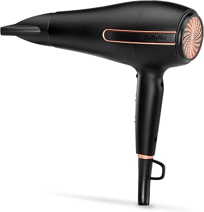 BaByliss Super Power Hair Dryer 2400W Ionic Frizz Control AC Motor 3 Heat 2