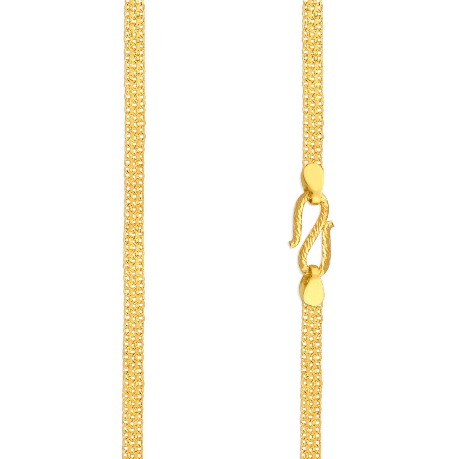 Malabar Gold Diamonds 22k 916 Yellow Gold Chain Necklace For Women Buy Online In Brunei At Desertcart
