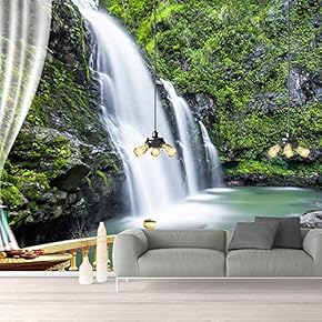 Wall Murals for Bedroom Great View from Balcony Removable Wallpaper Peel and Stick Wall Stickers - 66x96 inches