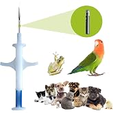 Manruta ISO Pet ID Microchips 20 Pack, Mini Small 1.25X7 mm, Use for Little Animals Puppies Kitten Hamster,Birds, Fish,Snake,Turtle Identification and Management