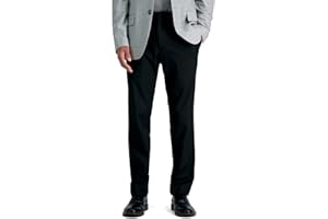Kenneth Cole REACTION Men's Slim Fit Fashion Patterned Dress Pant