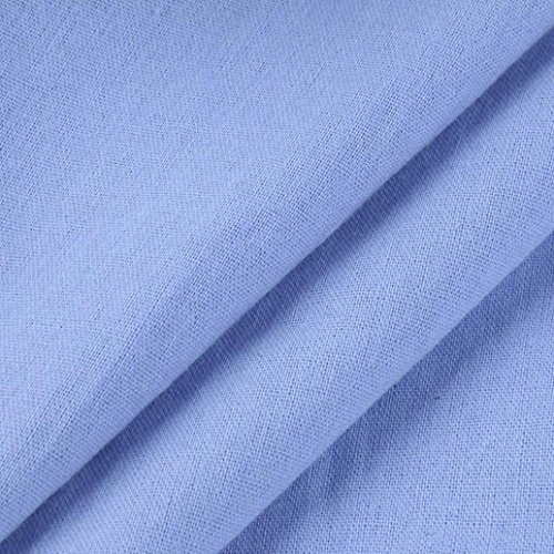TOOPOOT Women's Casual Long Sleeve Maxi Dresses Plain Casaul Oversized Maxi Long Shirt Dress (S, Blue) - Thumbnail 4