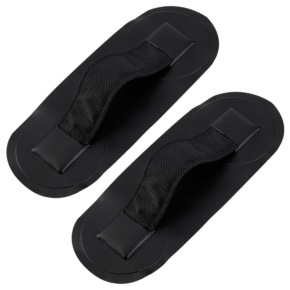 AHADERMAKER 2 pcs Strap Handle Patches PVC Strap Armrest for Inflatable Boat, Raft, Dinghy, Kayak, Canoe, Surfboard, Paddleboard, Paddle Board Strap Patch Grab Handle