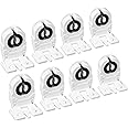 uxcell 8Pcs T8 Fluorescent Light Holder G13 Base Non-Shunted Single Head Lamp Socket AC 250V 2A for LED Fluorescent Tube
