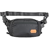 DENDRITE-Large Waist Pack (Solid Black)