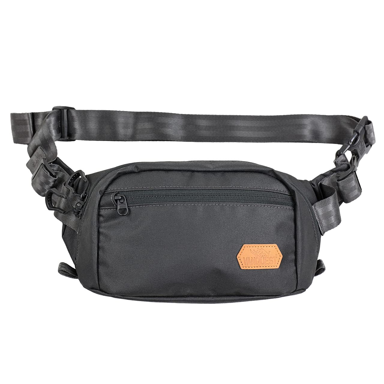 Dendrite-Large Waist Pack (Solid Black)