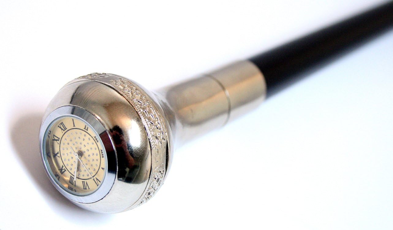 37" Victorian style Fantasy Clock Time Travel Cane Gentleman's Walking