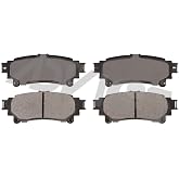 AD1391 ADVICS Ultra-Premium Ceramic Disc Brake Pad Set - Compatible with Select Lexus GS, IS, RC, RX (200t, 300, 350, 450h); Toyota Highlander, Mirai, Prius V, Sienna; REAR