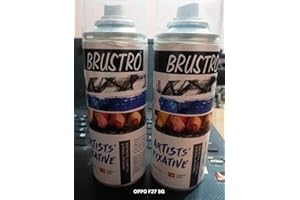 New Artists Fixative Spray, 200ml- Quick Drying: Dries rapidly to a clear, matte finish, Safeguards artwork from smudging, fa