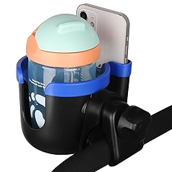 Accmor Stroller Cup Holder with Phone Holder, Bike